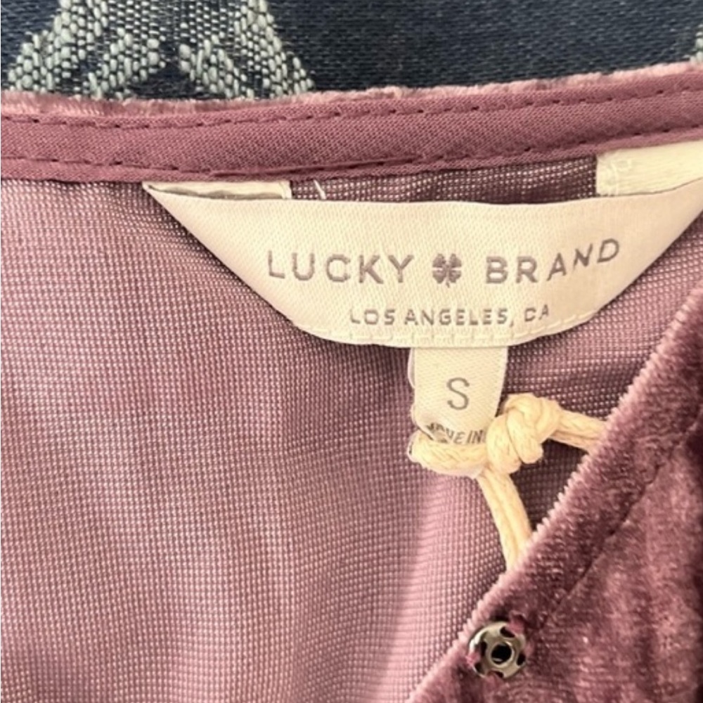 Lucky Brand Hi-Low Dress Lavender. Small - Picture 2 of 5